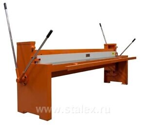 Фото 9 - Гильотина ручная STALEX Q01-1.25х2000.