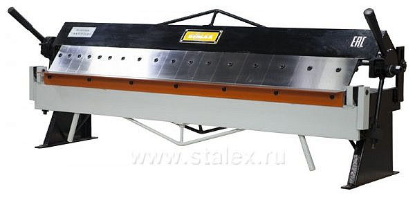 Фото 16 - Станок листогибочный ручной сегментный  STALEX W1.5x1260A.