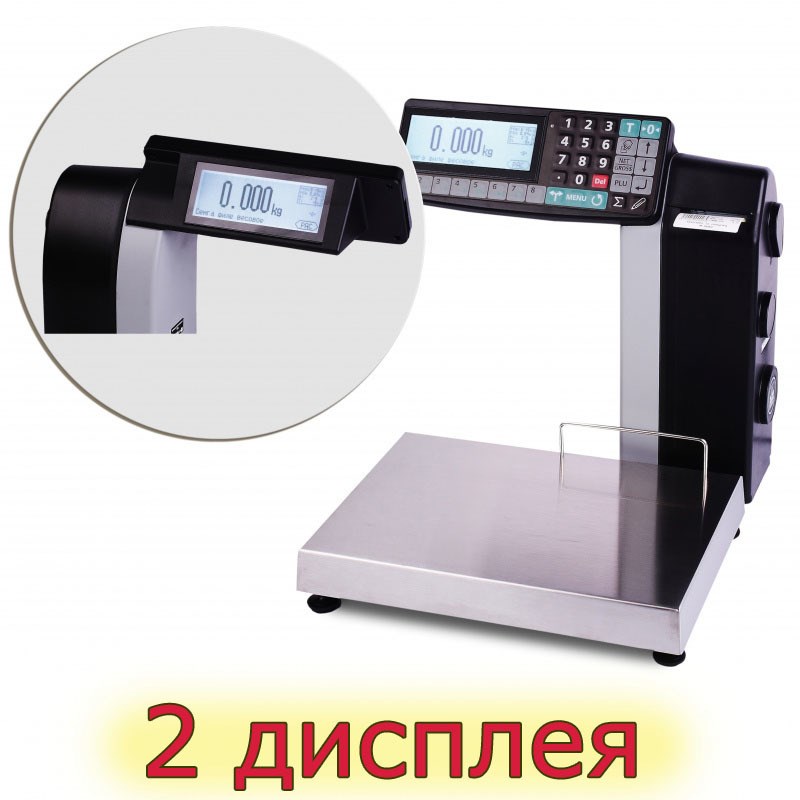 Фото 26 - Весы с печатью этикеток MK-6.2-R2P10-1 (с подмотчиком).