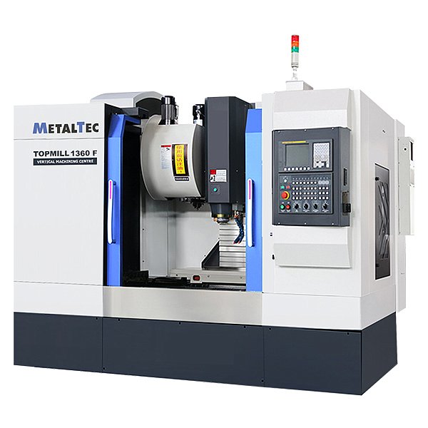 Фото 34 - MetalTec TOPMILL 1360F (4-ось) вертикальный обрабатывающий центр с ЧПУ.