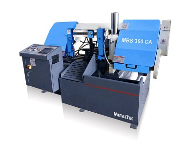 Фото 15 - MetalTec MBS 360 CА автоматический колонный ленточнопильный станок.