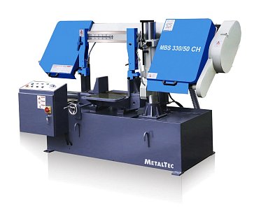 Фото 90 - MetalTec MBS 330/50 CH ленточнопильный станок для резки металла под углом 90°.