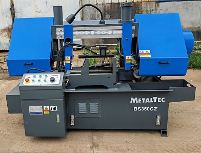 Фото 48 - MetalTec BS 350 CZ ленточнопильный станок c поворотом пильного модуля под углом 45 — 90°.