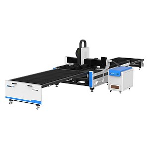 Фото 15 - MetalTec 1530C (3000W) оптоволоконный лазерный станок для резки металла с ручной сменой рабочих столов.