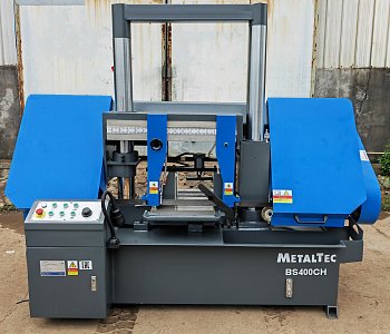 Фото 65 - MetalTec BS 400 CH ленточнопильный станок для резки металла под углом 90°.