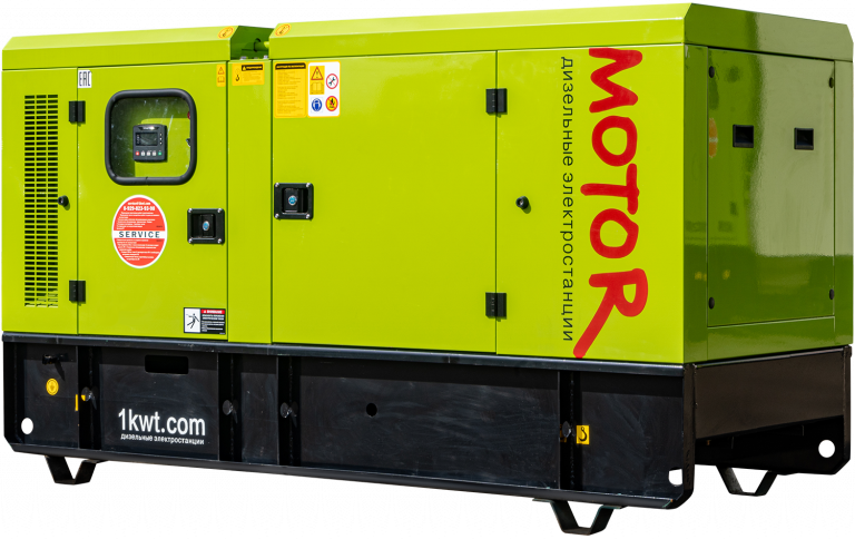 Фото 4 - АД40-Т400 дизельный генератор Motor 40 кВт В кожухе на двигателе RICARDO / K4102ZD.